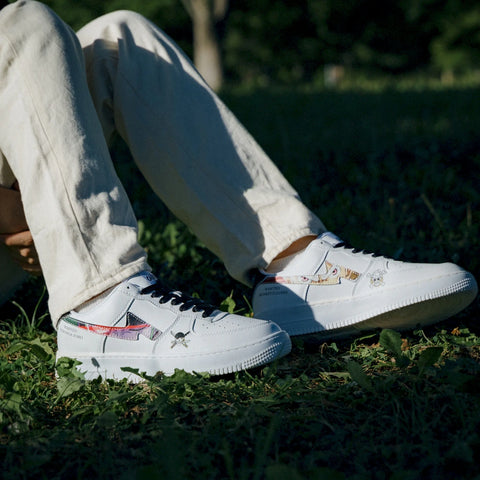 Benutzerdefinierter Zoro & Luffy Sneaker-Druck Nr. 1
