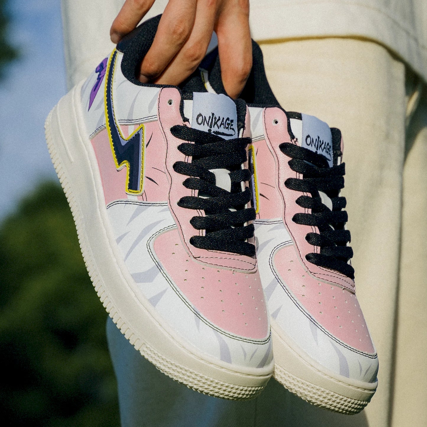 Custom Majin Buu Sneaker Print No.1