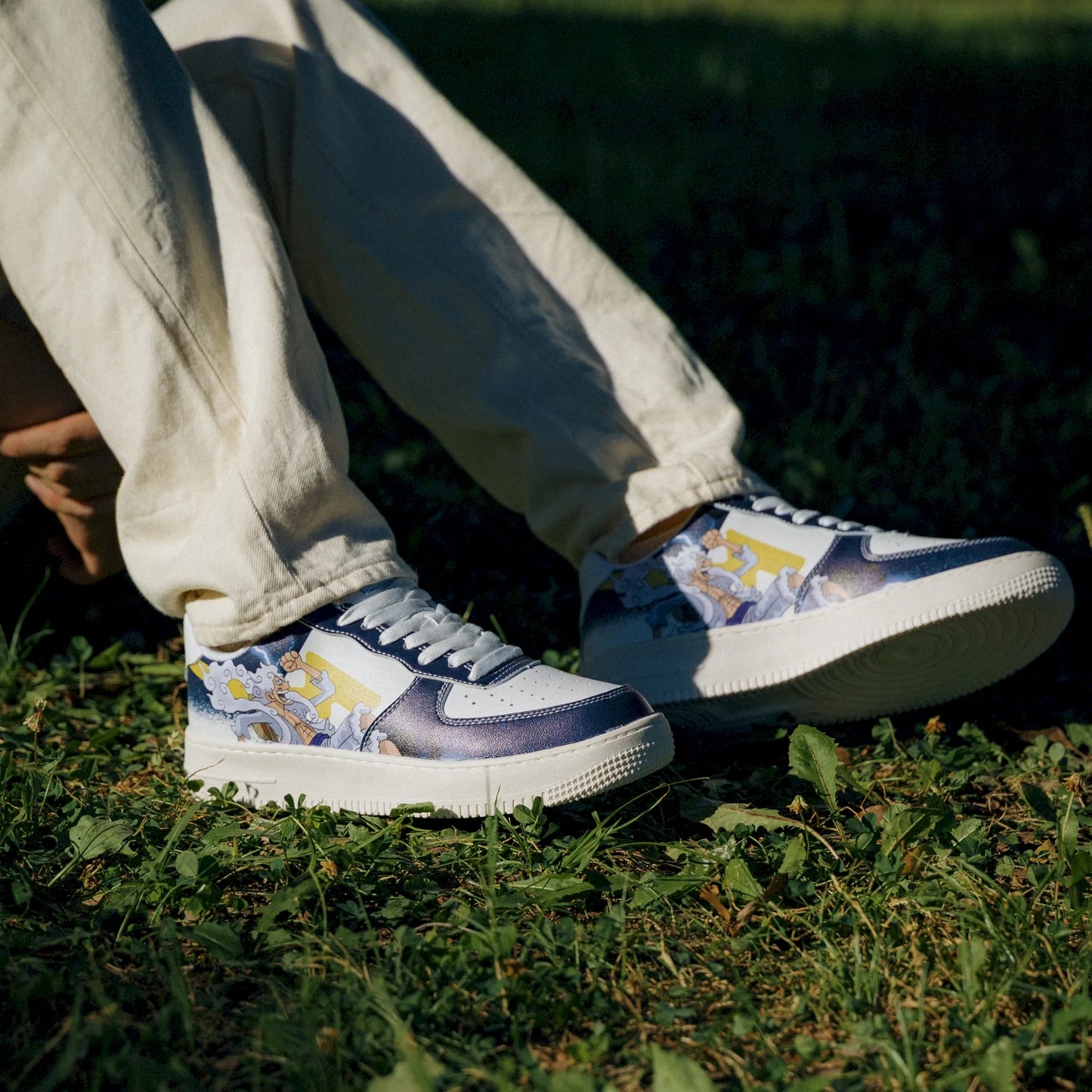 Custom Luffy Sneaker Print No.2