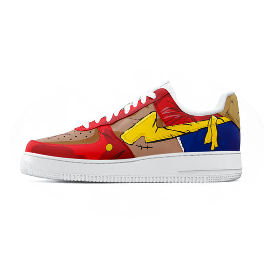 Custom Luffy Sneaker Print No.4