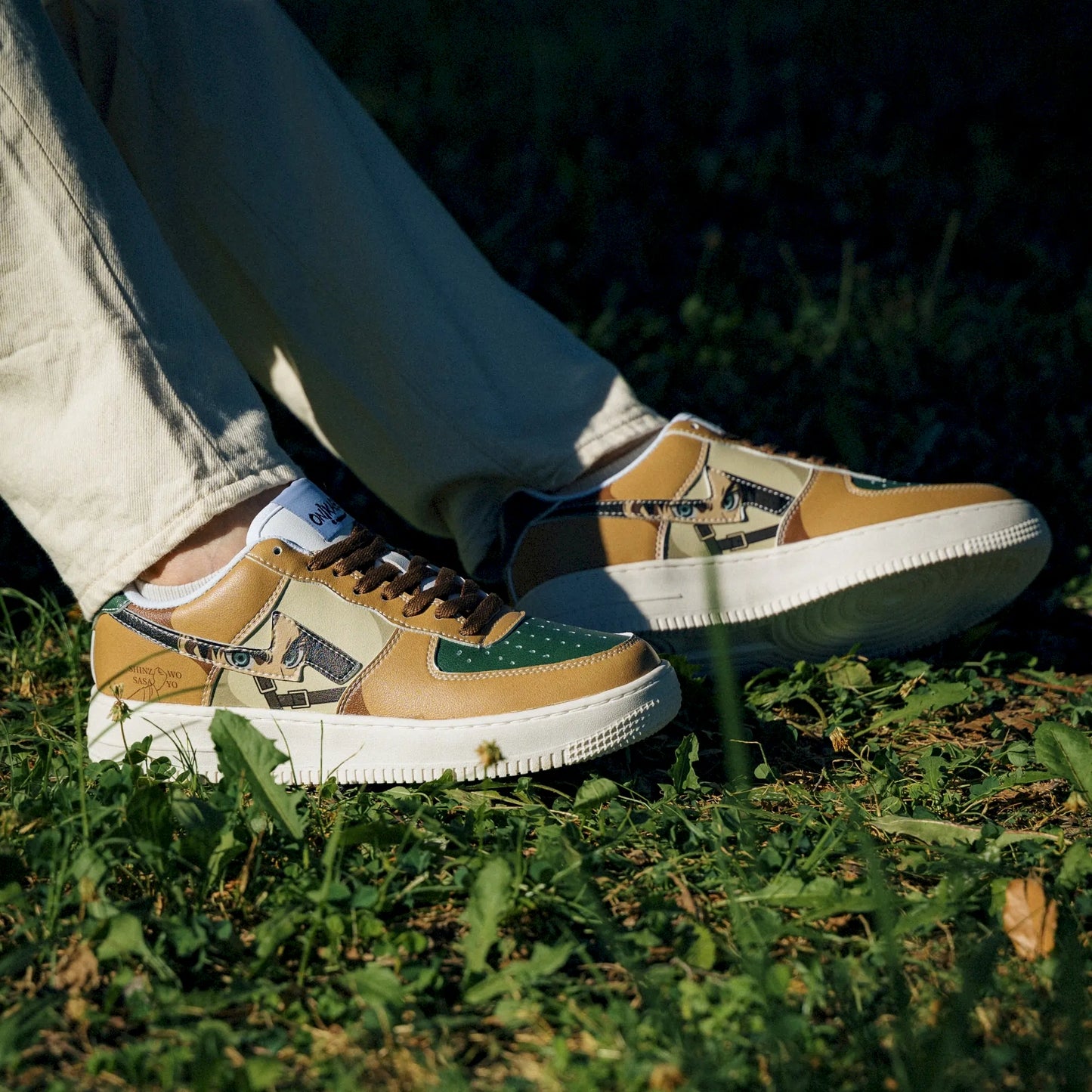 Custom Eren Sneaker Print No.1