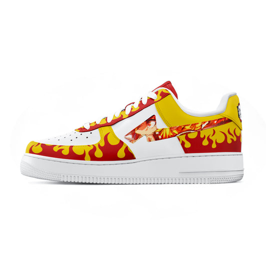 Custom Rengoku Sneaker Print No.1