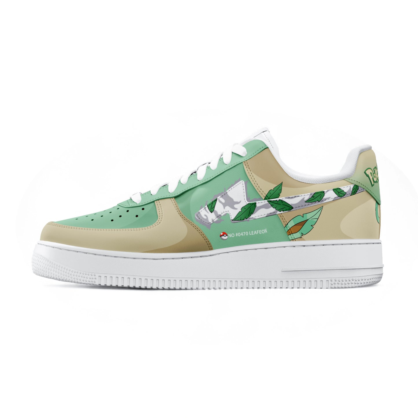 Custom Leafeon Sneaker Print No.1