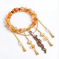 Flame Hashira Beaded Bracelet