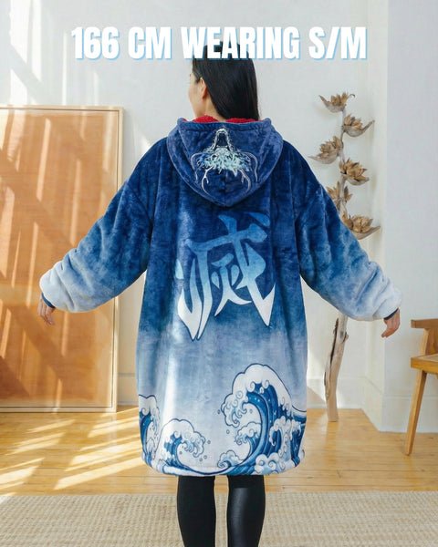 Wave Blanket Hoodie