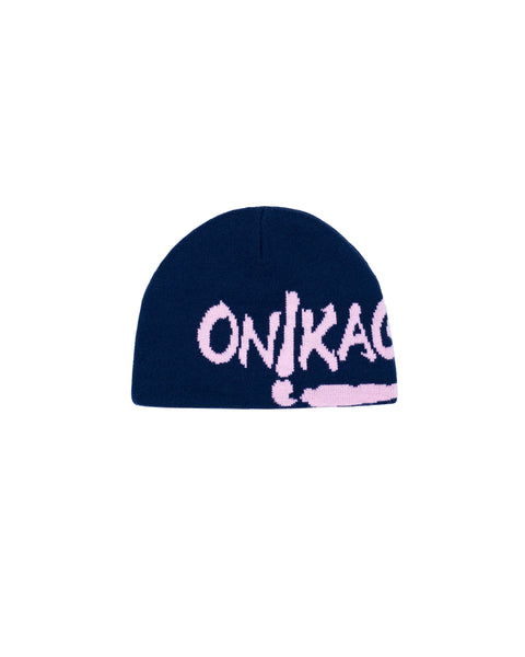 ONIKAGE LOGO BEANIE - NAVY