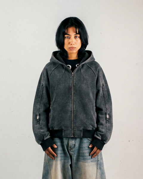 LOST FADED ZIP HOODIE