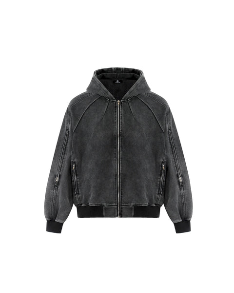 LOST FADED ZIP HOODIE