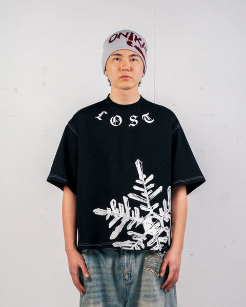 LOST TEE - BLACK