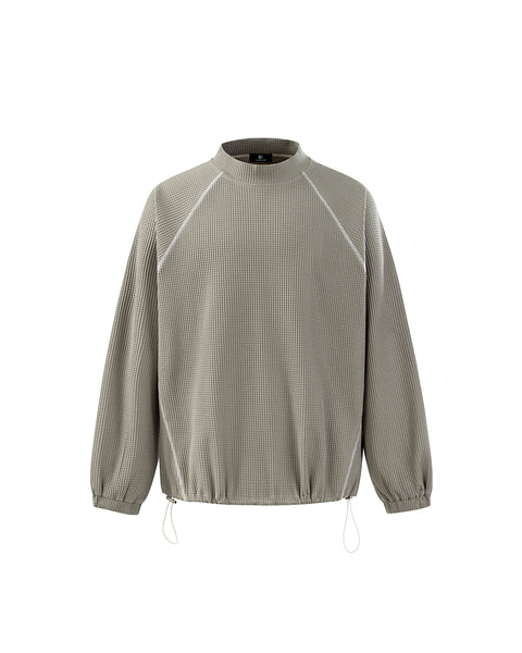 LOST WAFFLE LONG SLEEVE – BEIGE